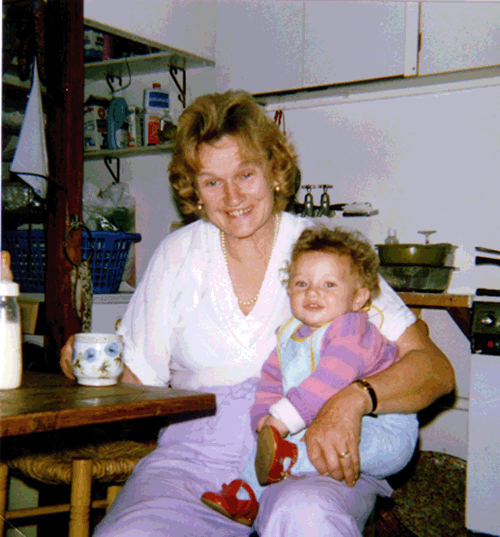 Mattie with granddaughter